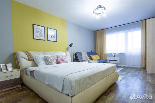 

1-к. квартира, 41 м², 3 кровати