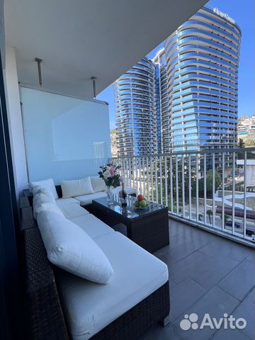 

Квартира-студия, 52 м², 2 кровати