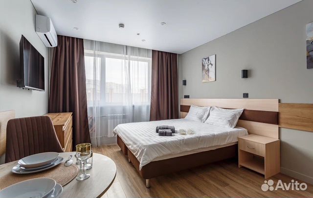 

Квартира-студия в апарт-отеле, 21 м², 1 кровать