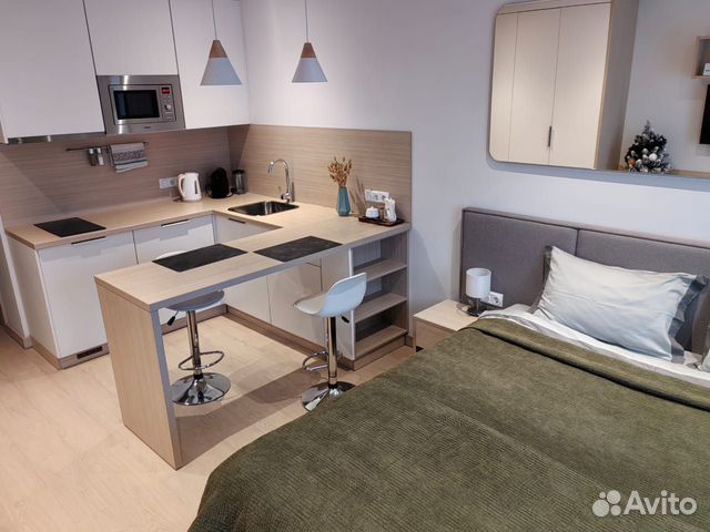 

1-к. квартира, 30 м², 1 кровать