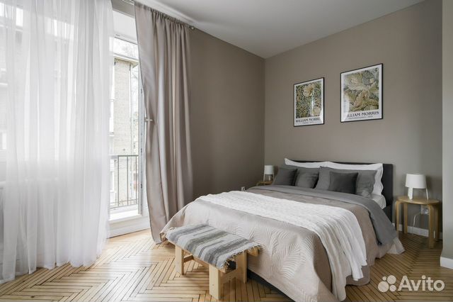 

1-к. квартира, 31 м², 2 кровати