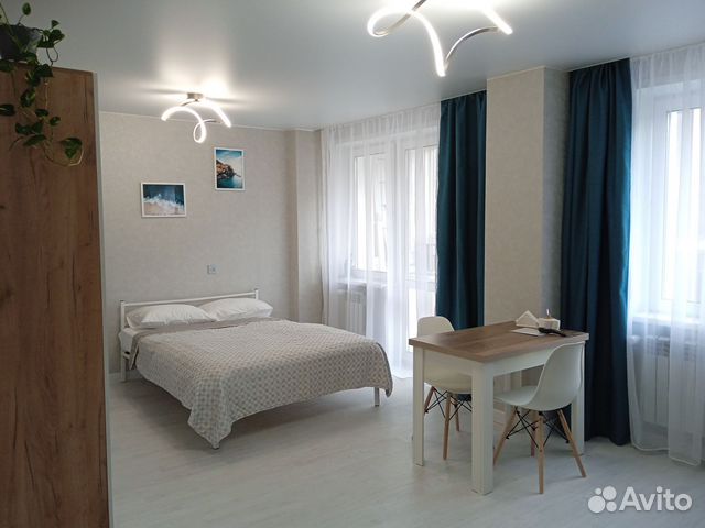 

Квартира-студия, 30 м², 2 кровати