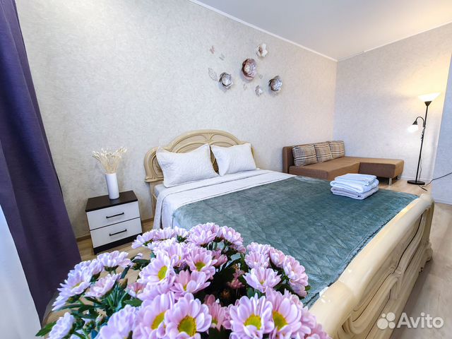 

1-к. квартира, 41 м², 2 кровати
