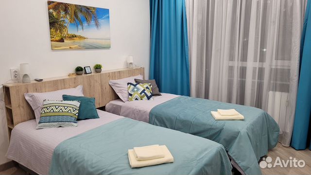 

Квартира-студия, 27 м², 3 кровати