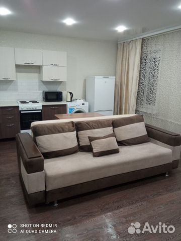 

Квартира-студия, 32 м², 1 кровать