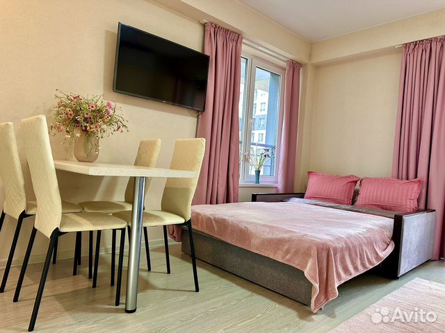 

Квартира-студия, 28,2 м², 2 кровати