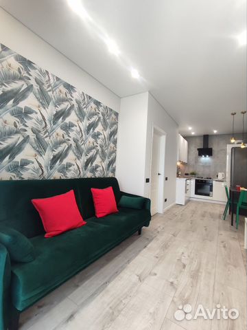 

2-к. квартира, 44 м², 2 кровати