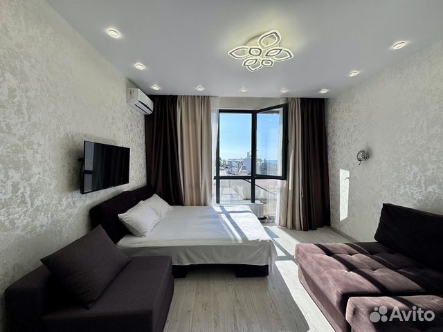 

Квартира-студия, 30 м², 2 кровати