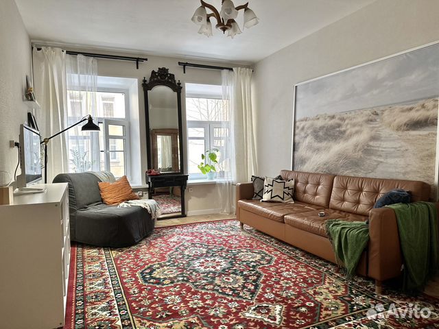 

2-к. квартира, 52 м², 3 кровати