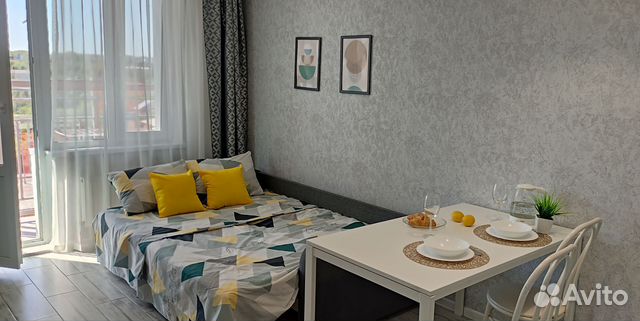 

Квартира-студия, 25 м², 1 кровать