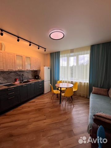 

1-к. квартира, 44 м², 3 кровати