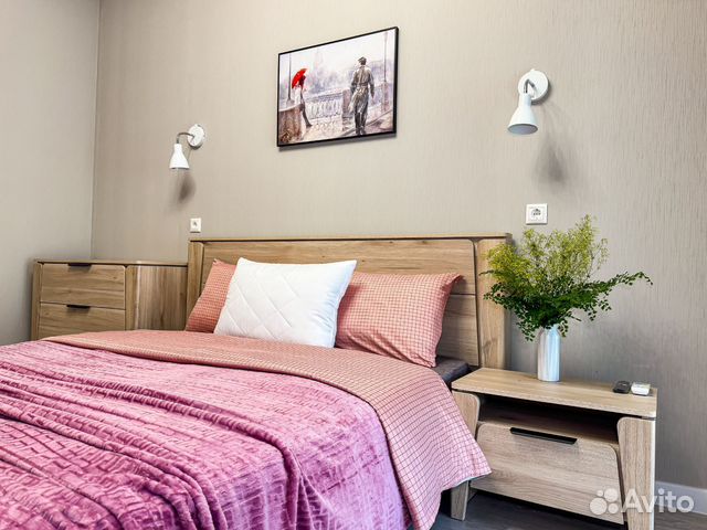 

1-к. квартира, 39 м², 2 кровати