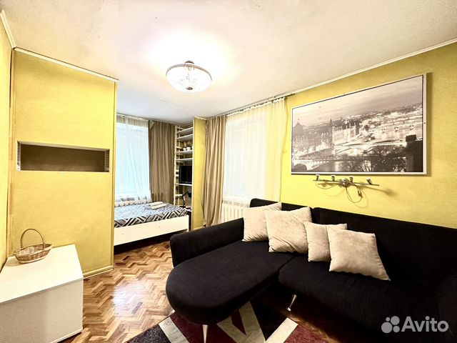 

1-к. квартира, 30 м², 2 кровати