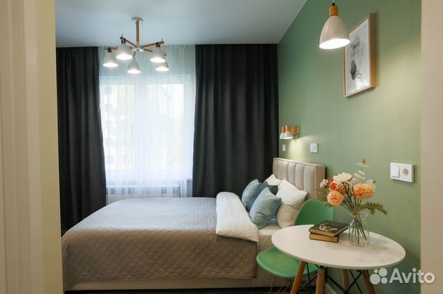 

Квартира-студия, 15 м², 1 кровать