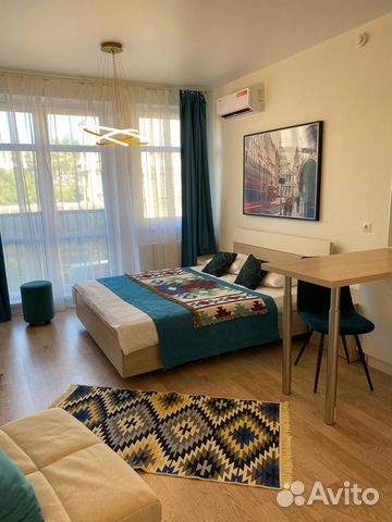 

Квартира-студия, 25 м², 2 кровати