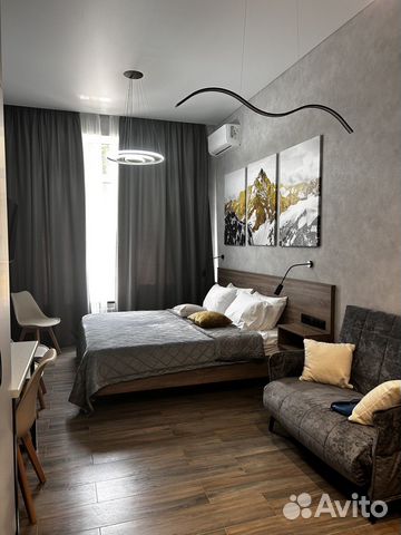 

Квартира-студия, 34 м², 3 кровати