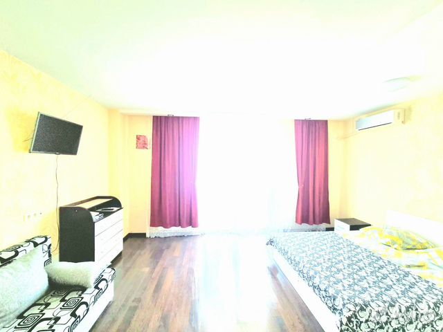 

1-к. квартира, 34 м², 2 кровати