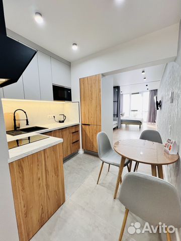 

Квартира-студия, 33 м², 2 кровати