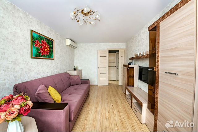 

2-к. квартира, 44 м², 2 кровати