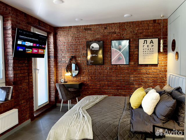 

Квартира-студия, 27 м², 2 кровати