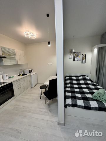 

Квартира-студия, 30 м², 2 кровати