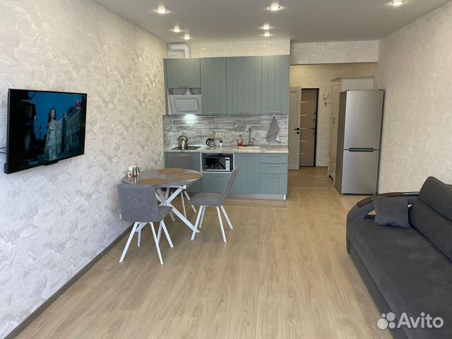 

Квартира-студия, 35 м², 3 кровати