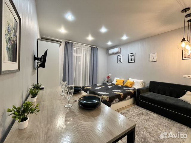 

Квартира-студия, 27,5 м², 3 кровати