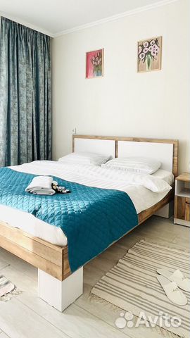 

1-к. квартира, 42 м², 2 кровати