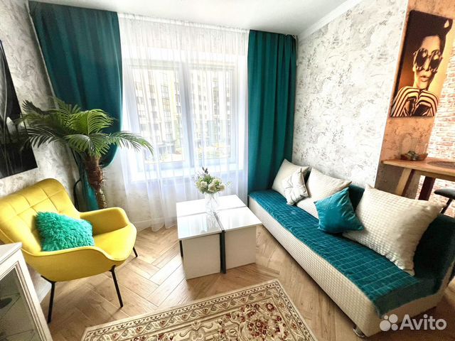 

Квартира-студия, 40 м², 2 кровати