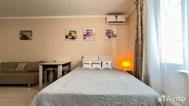 

Квартира-студия, 25 м², 2 кровати