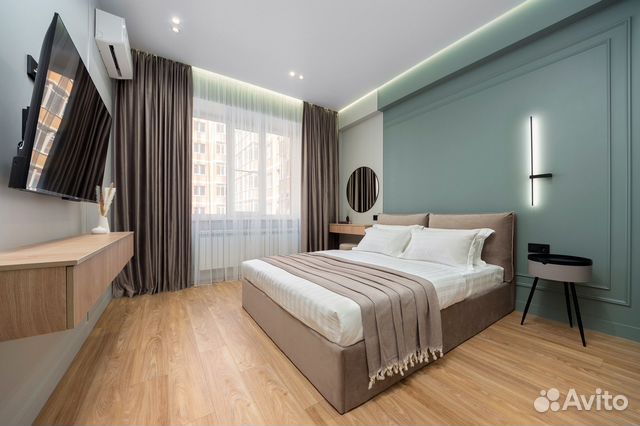 

1-к. квартира, 46 м², 2 кровати