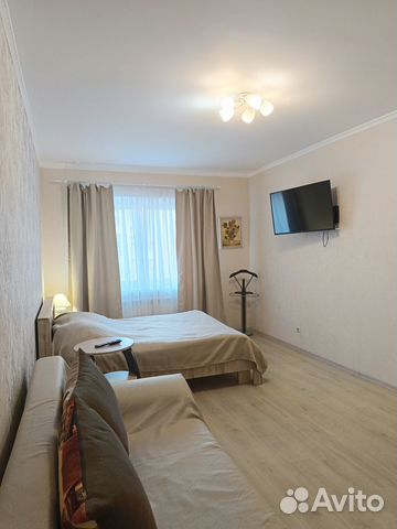 

1-к. квартира, 42 м², 3 кровати