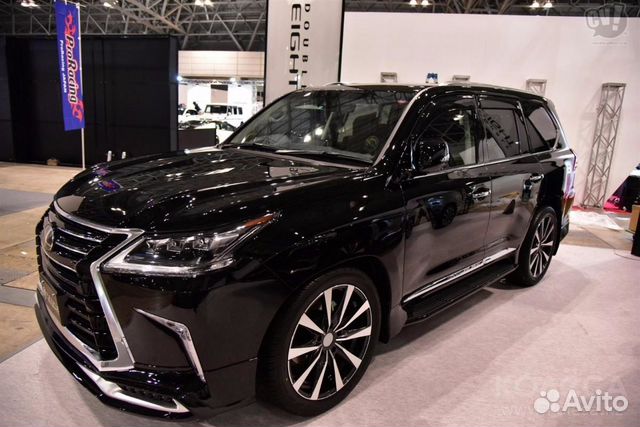 Раздвоенный выхлоп Elite на Lexus LX 450d