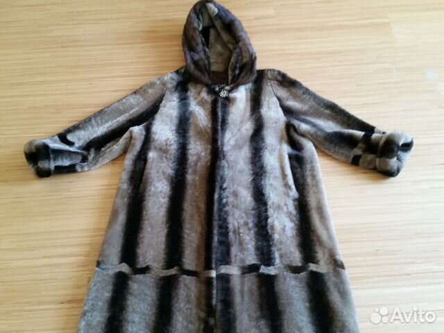 Шуба мутоновая большого размера Шуба мутоновая большого размера