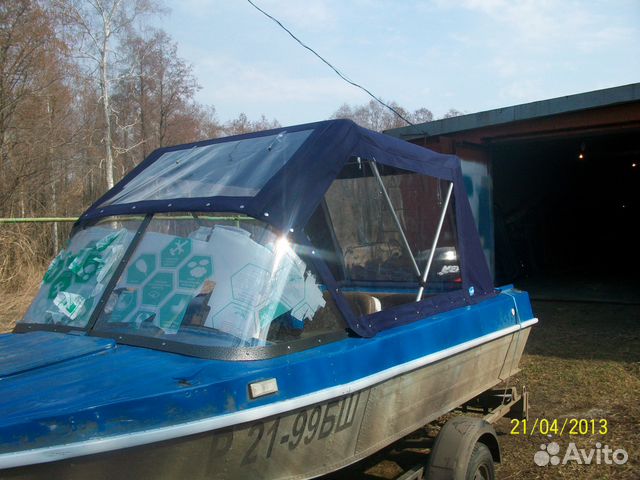 Тент на лодку катер Уфа