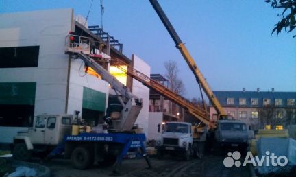 Аренда автовышки 15м, 18м, 22м, 28м, 35м, 40м,45м