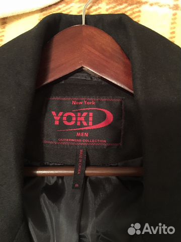 Мужское пальто Yoki New York новое размер М Мужское пальто Yoki New York новое размер М