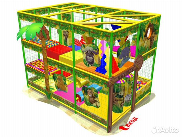 Детские игровые лабиринты