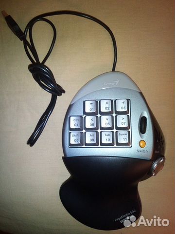 Игровая мини клавиатура Genius ErgoMedia 500