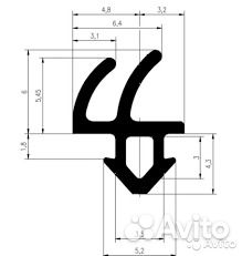 Уплотнительная резина для пластикового окна Rehau