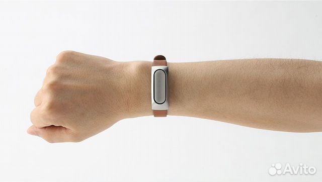 Кожаный ремешок для фитнес-трекера MiBand (новый) Кожаный ремешок для фитнес-трекера MiBand (новый)