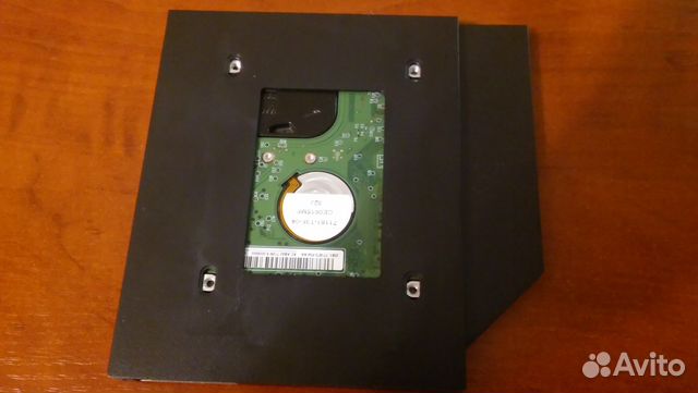 Адаптер Салазки для HDD SSD в DVD ROM 9-13мм