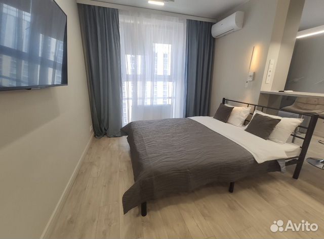 

Квартира-студия, 42 м², 3 кровати