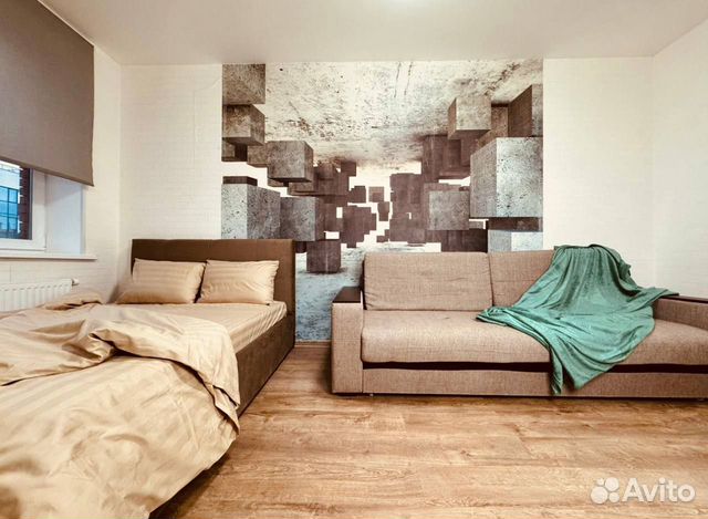 

Квартира-студия, 38,5 м², 2 кровати