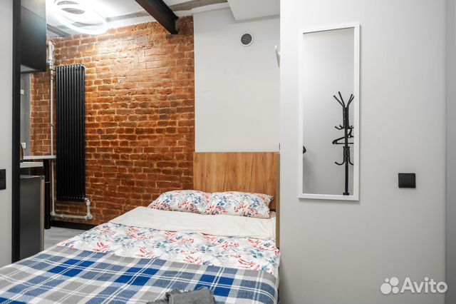 

Квартира-студия, 15 м², 1 кровать