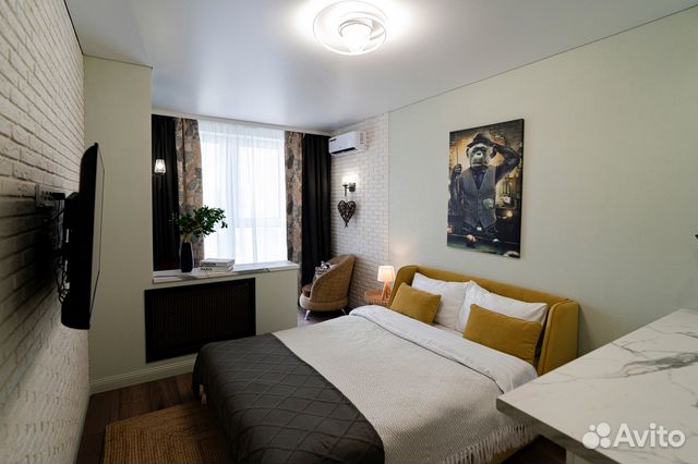 

Квартира-студия, 30 м², 1 кровать