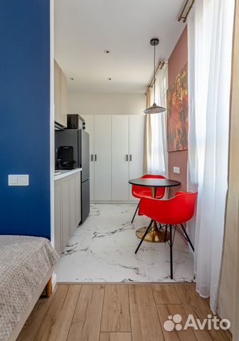 

Квартира-студия, 17 м², 1 кровать