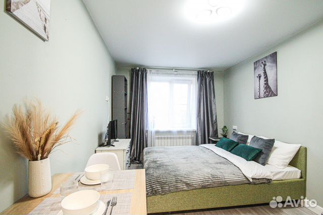 

Квартира-студия, 18 м², 1 кровать