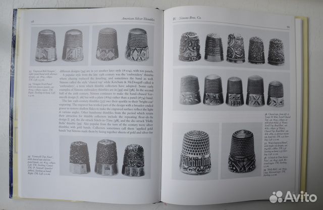 Книга American Silver Thimbles Книга American Silver Thimbles