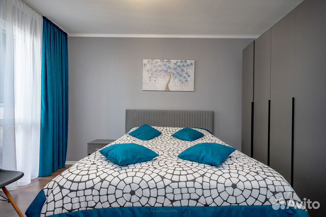 

1-к. квартира, 37 м², 3 кровати